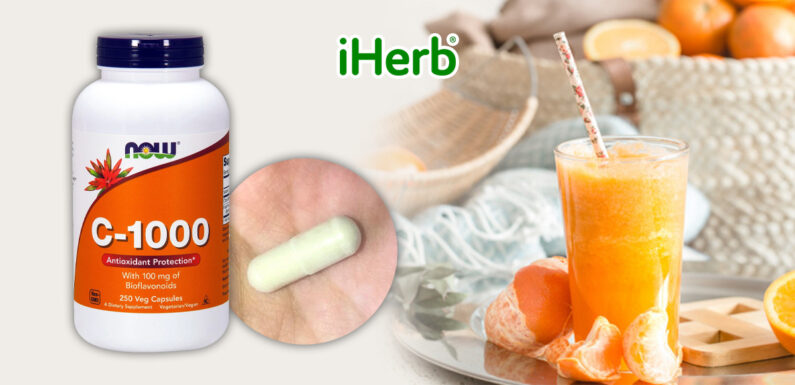 【iHerb】Now Foods C-1000 含100毫克生物類 黃酮 250粒裝