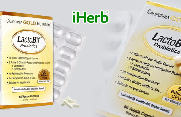 【iHerb】California Gold Nutrition LactoBif 益生菌 60 粒裝