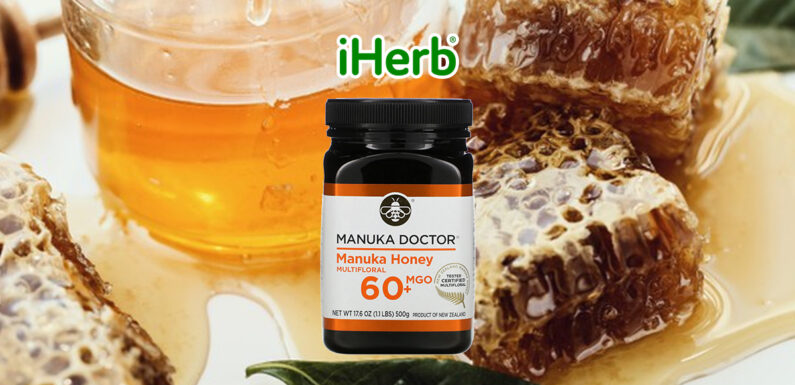 【iHerb】 Manuka Doctor, Manuka Honey Multifloral, MGO 60+