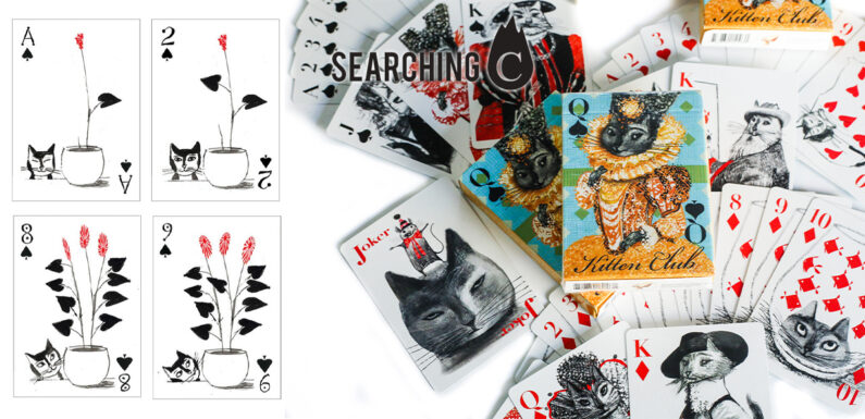 【驚喜價】購買美國Artiphany插畫風格貓咪 撲克牌 （原價：$250）