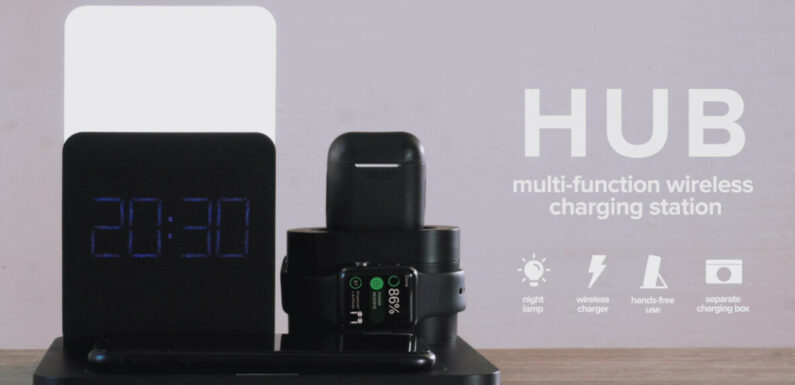 Amoovars HUB 六合一無線充電夜燈 (7月6日寄出) 通過設計 Amoovars HK$875.00 HK$499.00