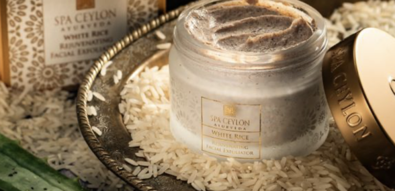 White Rice – Rejuvenating Facial Exfoliator 天然純米糠 – 賦活煥采面部去角質磨砂膏