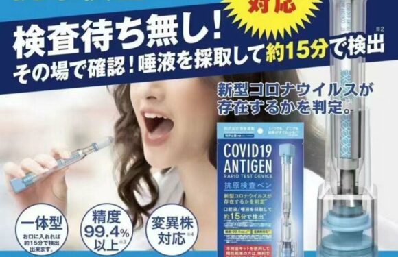 日本 TOAMIT COVID19 ANTIGEN 抗原測試筆式裝置 – 運費到付 (2月20日寄出)